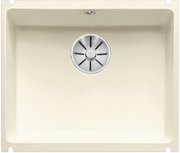 Мойка Blanco SUBLINE 500-U керамика отводная арматура InFino® глянцевая магнолия фото в Челябинске