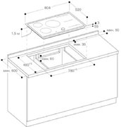 Индукционная варочная панель Gaggenau CI283113 фото 4 в Челябинске