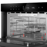 Встраиваемая микроволновая печь Maunfeld MBMO349DGB фото 4 в Челябинске