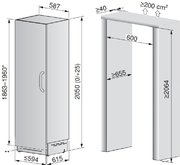 Встраиваемая морозильная камера V-ZUG V6000 Supreme FR6T-51099 R фото 4 в Челябинске