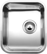 Мойка Blanco Supra 340-U клапан-автомат нержавеющая сталь фото в Челябинске