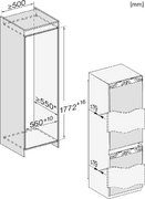 Встраиваемый холодильник Miele KFN 7744 C фото 3 в Челябинске