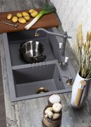 Мойка Omoikiri TEDORI 86-2-LB-ES фото 2 в Челябинске