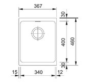 Мойка Franke KBG 110-34 оникс фото 2 в Челябинске