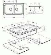 Мойка Smeg LS201AV фото 2 в Челябинске