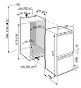 Встраиваемый холодильник Liebherr ICBb 5152 фото 3 в Челябинске