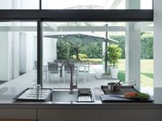 Смеситель Franke Eos Neo Pull Down черный матовый фото 3 в Челябинске