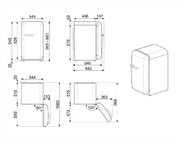 Холодильник Smeg FAB10RBL2 фото 3 в Челябинске