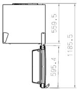Холодильник Korting KNFC 61887 W фото 4 в Челябинске