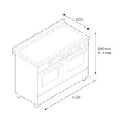 Варочный центр Bertazzoni MAS120 6G MFE D XT фото 4 в Челябинске