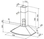 Вытяжка Faber TENDER X A60 фото 4 в Челябинске