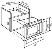 Микроволновая печь Teka MWS 20 BIS STAINLESS STELL фото 2 в Челябинске