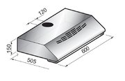 Вытяжка Korting KHT 6330 W фото 2 в Челябинске