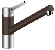 Смеситель Blanco Tivo chrome/Silgranit кофе фото в Челябинске
