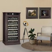 Винный шкаф Meyvel MV69-WD1-C (Dark Chocolate) фото 2 в Челябинске