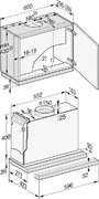 Встраиваемая вытяжка Miele DAS 2620 матовый черный фото 4 в Челябинске