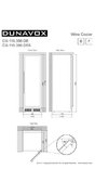 Винный шкаф Dunavox DX-119.386DB фото 2 в Челябинске