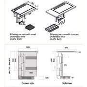 Варочная панель с вытяжкой FALMEC INDUCTION HOB INOX (880) фото 4 в Челябинске