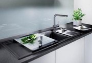 Мойка Blanco Axia 6 S-F темная скала фото 2 в Челябинске