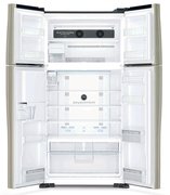 Холодильник Hitachi R-W722FPU1X GGL бежево-золотистое стекло фото 2 в Челябинске
