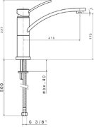 Смеситель Smeg ME6RA фото 2 в Челябинске