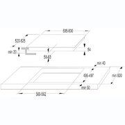 Индукционная варочная панель Korting HI 64042 B фото 4 в Челябинске