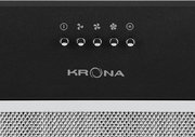 Вытяжка Krona AMBRA 600 black PB фото 3 в Челябинске