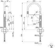 Смеситель Smeg MID6DKX фото 4 в Челябинске