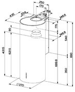 Вытяжка Faber Cylindra EG8 X A37 ELN фото 3 в Челябинске