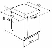 Посудомоечная машина Smeg BLV2VE-2 фото 2 в Челябинске