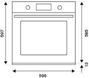 Духовой шкаф Bertazzoni F457MODMWTC фото 4 в Челябинске