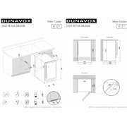 Винный шкаф Dunavox DAU-46.145DSS фото 4 в Челябинске