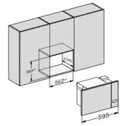 Встраиваемая микроволновая печь Miele M2230SC OBSW фото 4 в Челябинске