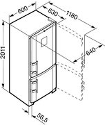 Холодильник Liebherr CBNPes 3956 Premium NoFrost фото 3 в Челябинске