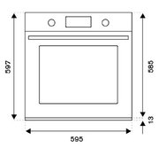 Духовой шкаф Bertazzoni F6011MODPLC фото 2 в Челябинске