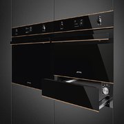 Компактный духовой шкаф комбинированный с пароваркой Smeg SF4603VCNR1 фото 2 в Челябинске