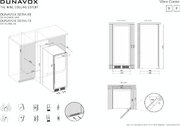 Винный шкаф Dunavox DX-70.258C фото 4 в Челябинске