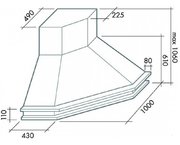 Вытяжка Falmec Tempo Antico Ang (600) S дуб фото 3 в Челябинске