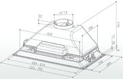 Встраиваемая вытяжка Faber INCA SMART C GR A70 фото 2 в Челябинске