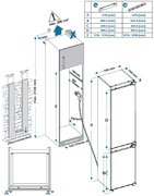 Встраиваемый холодильник Jacky`s JR BW1770 фото 3 в Челябинске