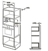 Встраиваемая микроволновая печь Brandt BMG2115B фото 4 в Челябинске