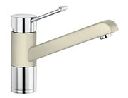 Смеситель Blanco Zenos chrome/Silgranit жасмин фото в Челябинске