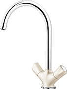 Смеситель Blanco Amona chrome/silgranit шампань фото в Челябинске