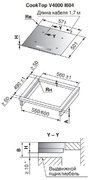 Варочная панель V-ZUG CookTop V4000 I604 CTI4T-31157 фото 3 в Челябинске
