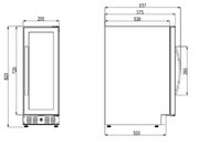 Винный шкаф Dometic E16FG Elegance фото 3 в Челябинске