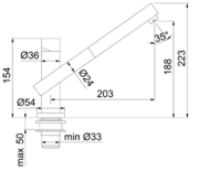 Смеситель Franke Polyedro хром фото 3 в Челябинске