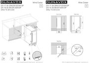 Винный шкаф Dunavox DAU-19.58W фото 4 в Челябинске
