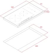 Индукционная варочная панель Teka IZS 96700 MST BLACK фото 2 в Челябинске