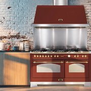 Вытяжка Lofra DOLCEVITA 150 RED BURGUNDY & BRASS фото 3 в Челябинске