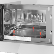 Встраиваемая микроволновая печь Maunfeld JBMO820GW01 фото 3 в Челябинске